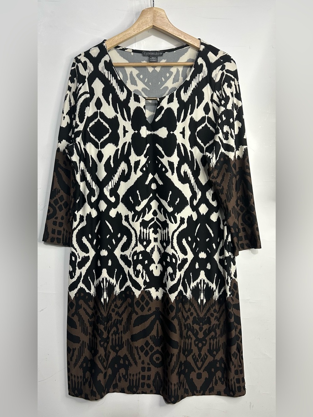 5 for $25🔥Covington Watercolor Pattern Shift Dress XL